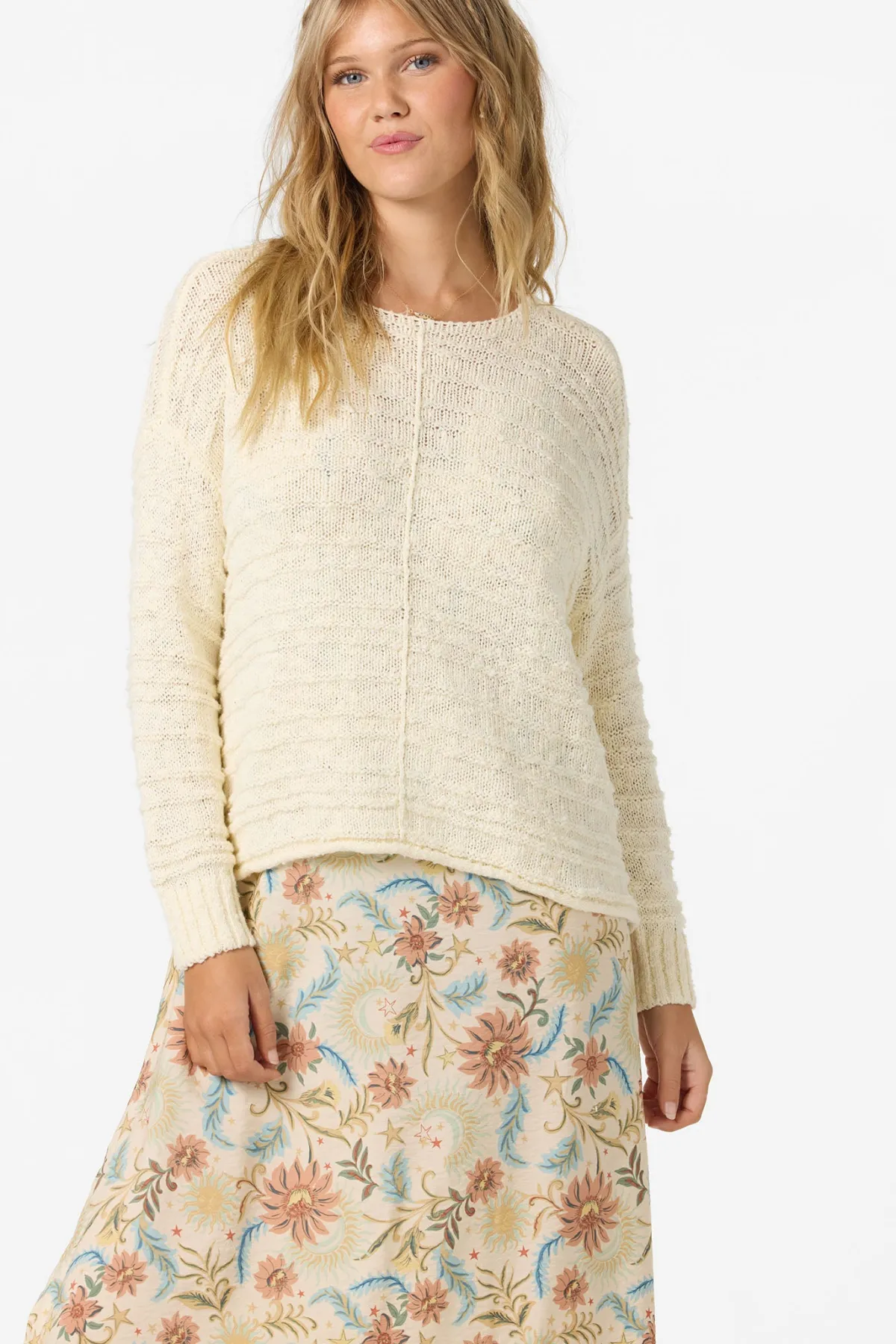 Sweaters, Hoodies & Fleece^O'Neill Brayton Long Sleeve Sweater - | winter white