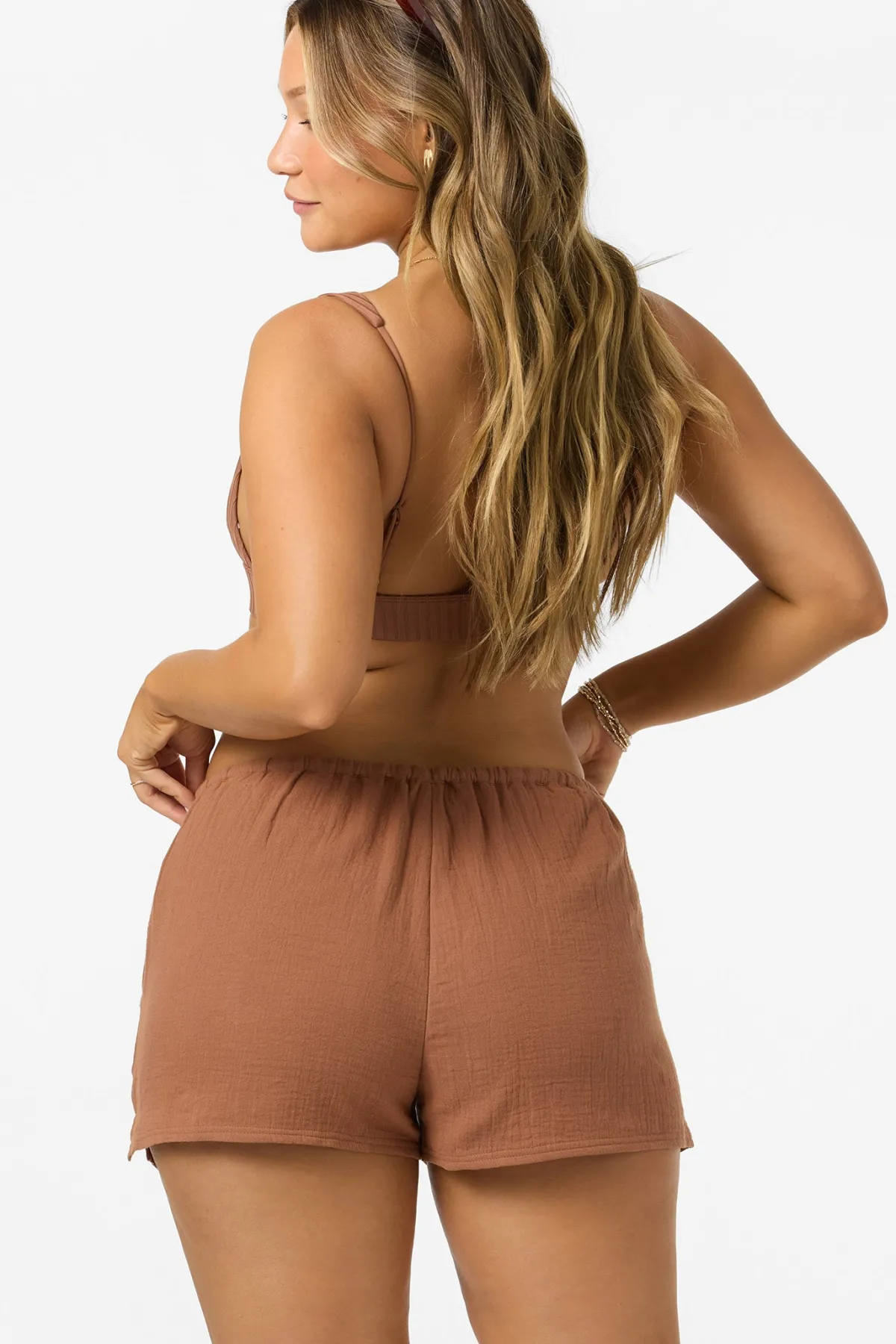 Best Sellers|New Arrivals^O'Neill Brenda Beach Shorts carob brown