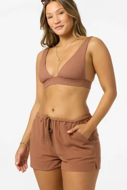 Matching Sets^O'Neill Brenda Beach Shorts - | carob brown