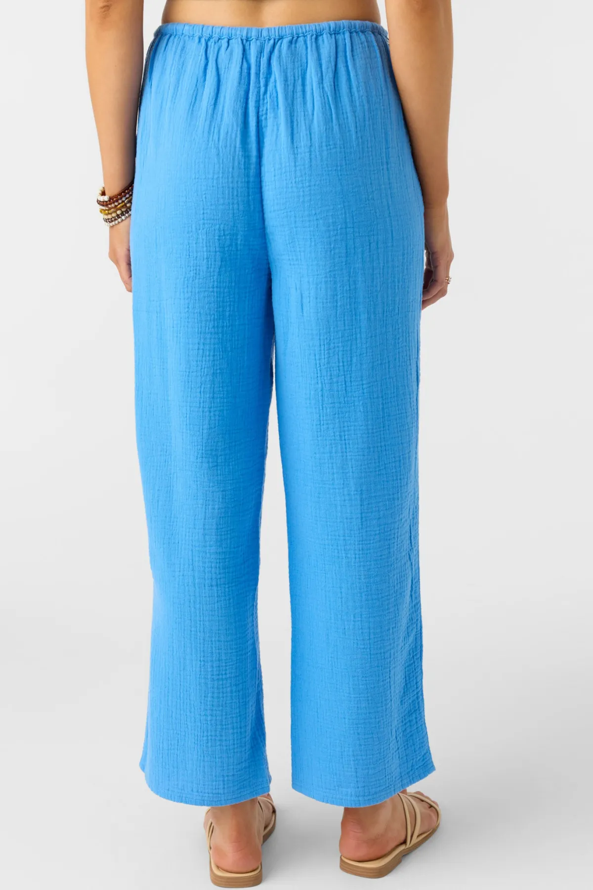 Bottoms^O'Neill Brenda Crinkle Double Gauze Beach Pants regatta