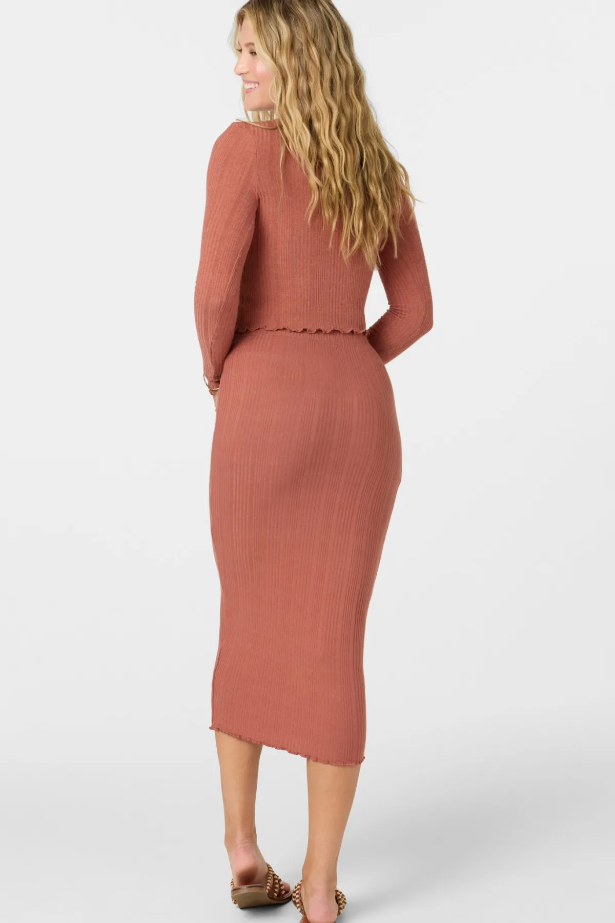 Bottoms^O'Neill Brennan Midi Skirts - | cedar wood