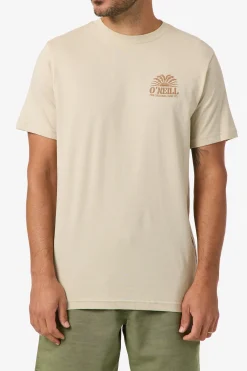 Tees & Tanks^O'Neill Burst Classic Tee Standard Fit Tee - | lt khaki