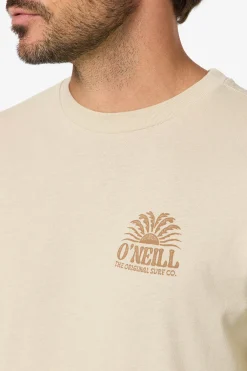 Tees & Tanks^O'Neill Burst Classic Tee Standard Fit Tee - | lt khaki