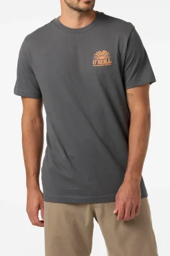 New Arrivals|Tees & Tanks^O'Neill Burst Classic Tee Standard Fit Tee - | dark shadow