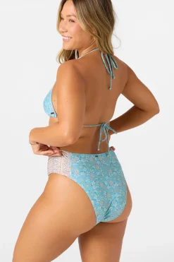 Bikini Bottoms^O'Neill Cabella Long Beach High Waist Cheeky Bottoms - | multi clr