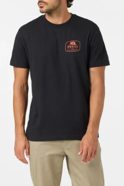 Tees & Tanks^O'Neill Cali Native Standard Fit Tee - | black