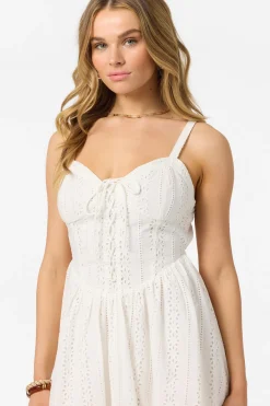New Arrivals|Dresses^O'Neill Camden Embroidered Mini Dress Short Dress - | white