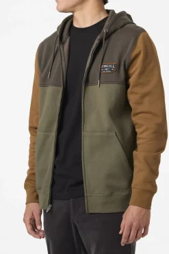 Hoodies & Fleece^O'Neill Capitola Zip Colorblock Zip Fleece - | multi clr