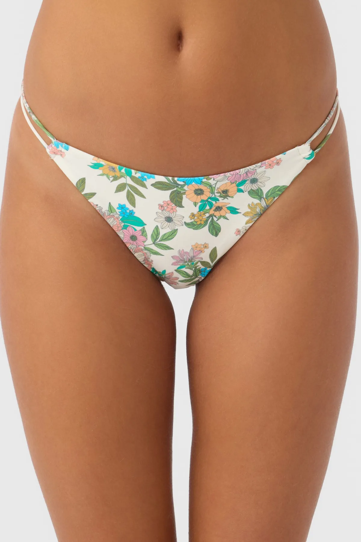 Bikini Bottoms^O'Neill Cara Floral Bondi Skimpy Bottoms - | vanilla