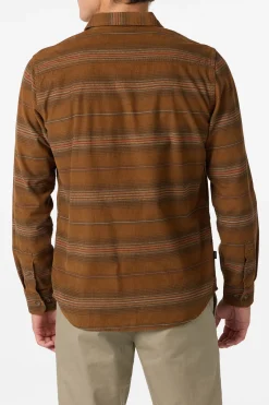 Shirts & Flannels^O'Neill Caruso Stripe Cord Standard Fit Long Sleeve Shirt - | dachshund