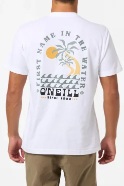 Tees & Tanks^O'Neill Castaway Standard Fit Tee - | white