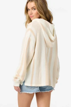 New Arrivals|Tops^O'Neill Catamaran Relaxed Hooded Sweater Long Sleeve Top - | tapioca
