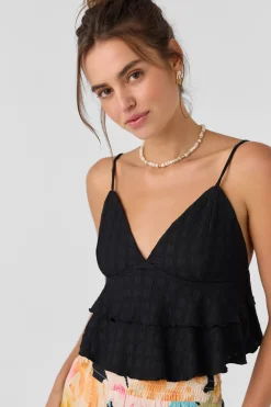 Tops^O'Neill Chloey Sleeveless Top - | black