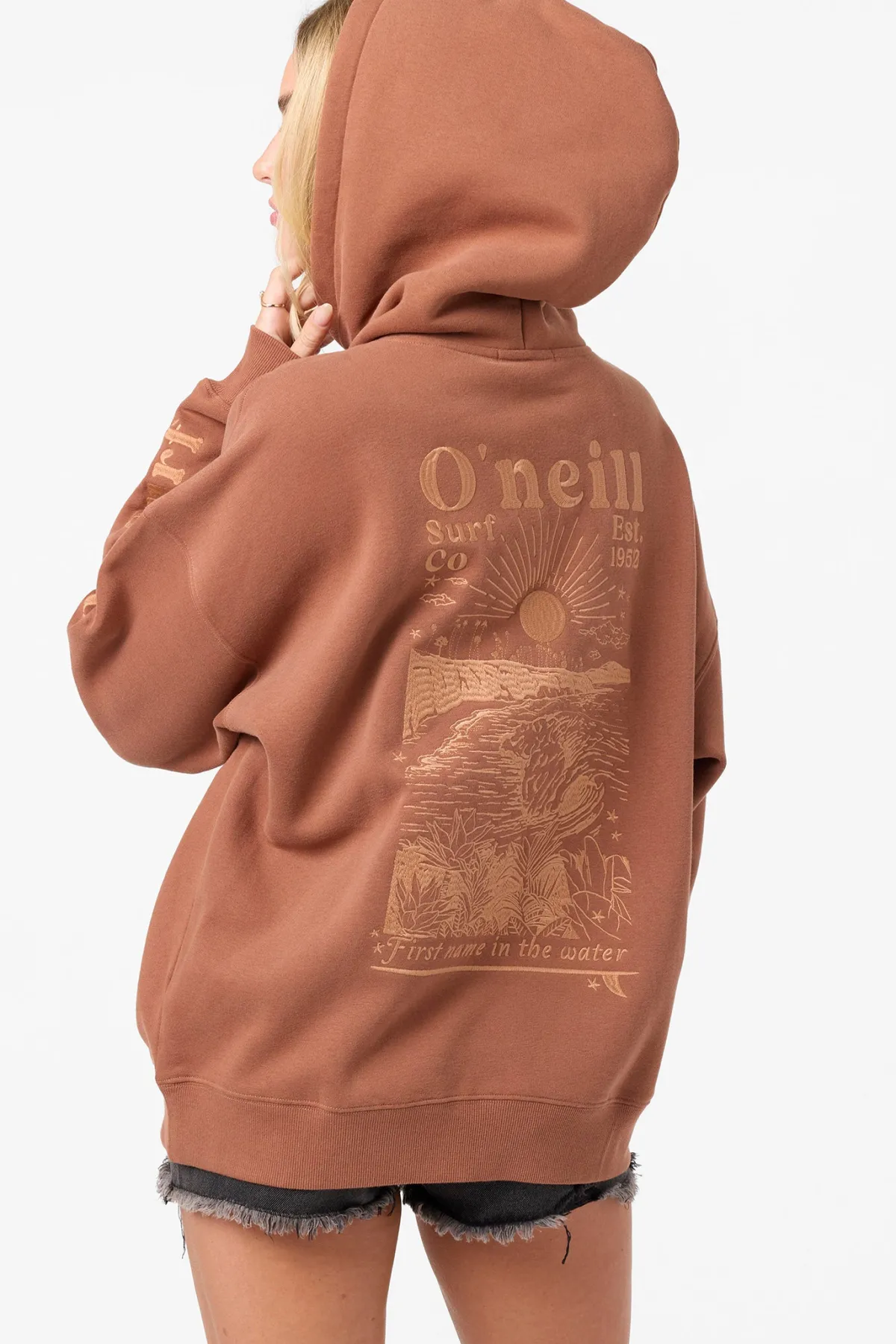 New Arrivals|Matching Sets^O'Neill Chore Break Oversized Hoodie Pullover Fleece - | carob brown