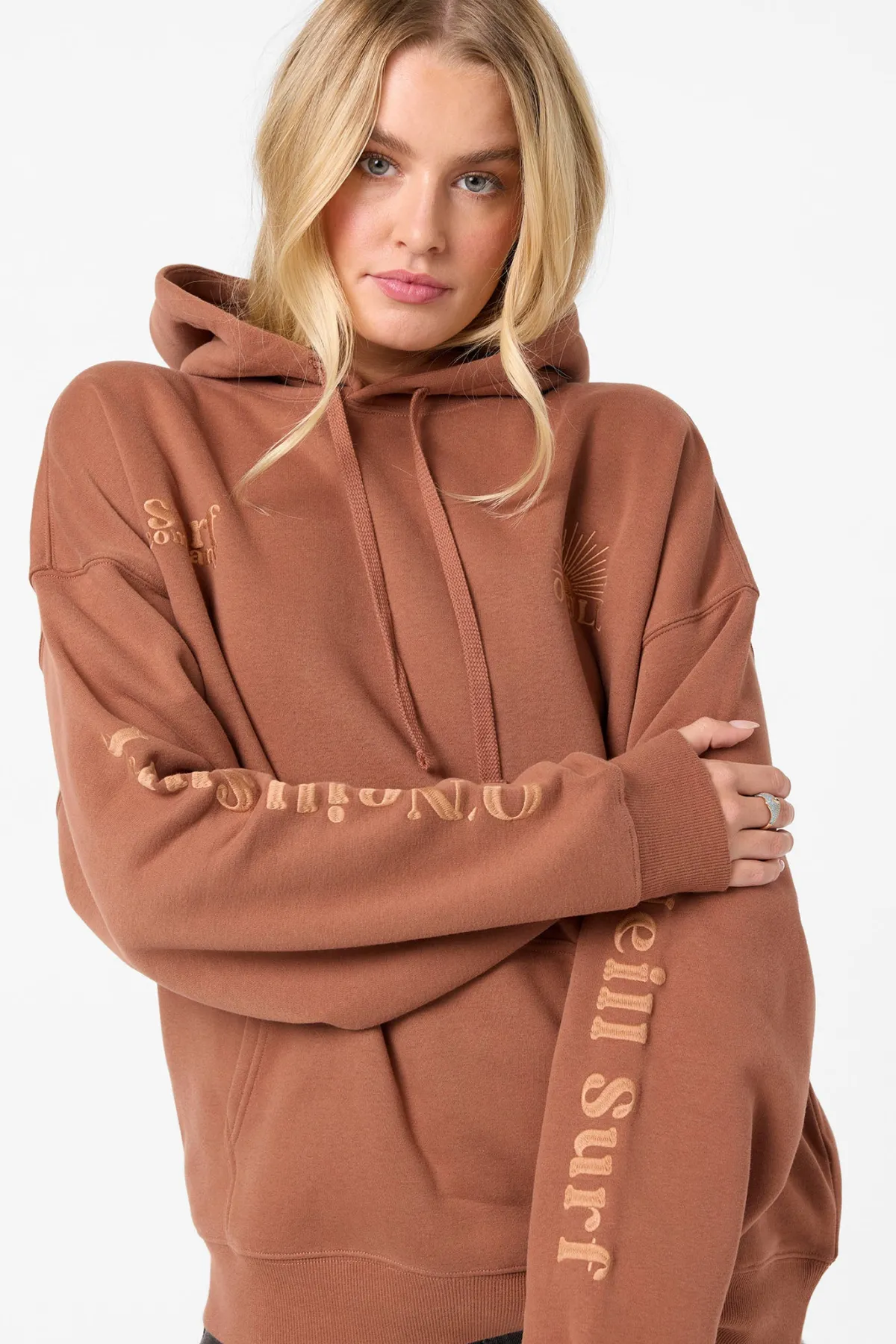 New Arrivals|Matching Sets^O'Neill Chore Break Oversized Hoodie Pullover Fleece - | carob brown