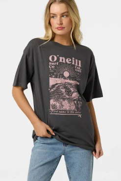 Graphic Tees & Tanks|New Arrivals^O'Neill Chore Break Oversized Tee washed black