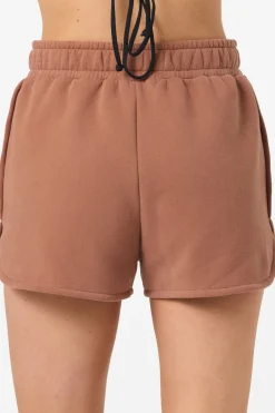 Matching Sets|New Arrivals^O'Neill Chore Break Scallop Fleece Lounge Shorts carob brown