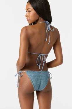 Bikini Bottoms^O'Neill Club House Crochet Skimpy Bottoms - | faded denim
