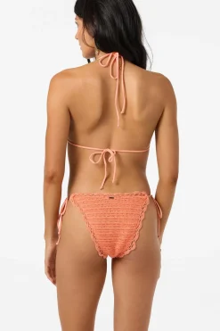 Bikini Bottoms^O'Neill Club House Crochet Skimpy Bottoms - | desert flower