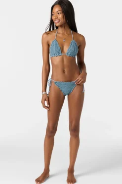 Bikini Tops^O'Neill Club House Crochet Triangle Top - | faded denim