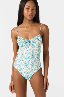 One-Pieces^O'Neill Coastal Floral Kailua One-Piece - | blue mist