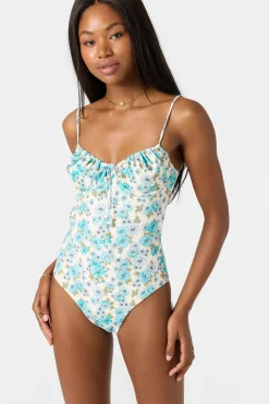 One-Pieces^O'Neill Coastal Floral Kailua One-Piece - | blue mist