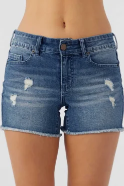 Bottoms^O'Neill Cody Denim Shorts - | blue grass wash