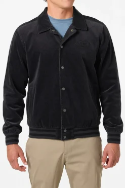 Jackets^O'Neill Cowell Cord Bomber Varsity Jacket - | phantom