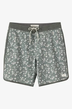 Boardshorts New Arrivals|Short Length^O'Neill Cruzer Scallop 18" Boardshorts - | mulled basil