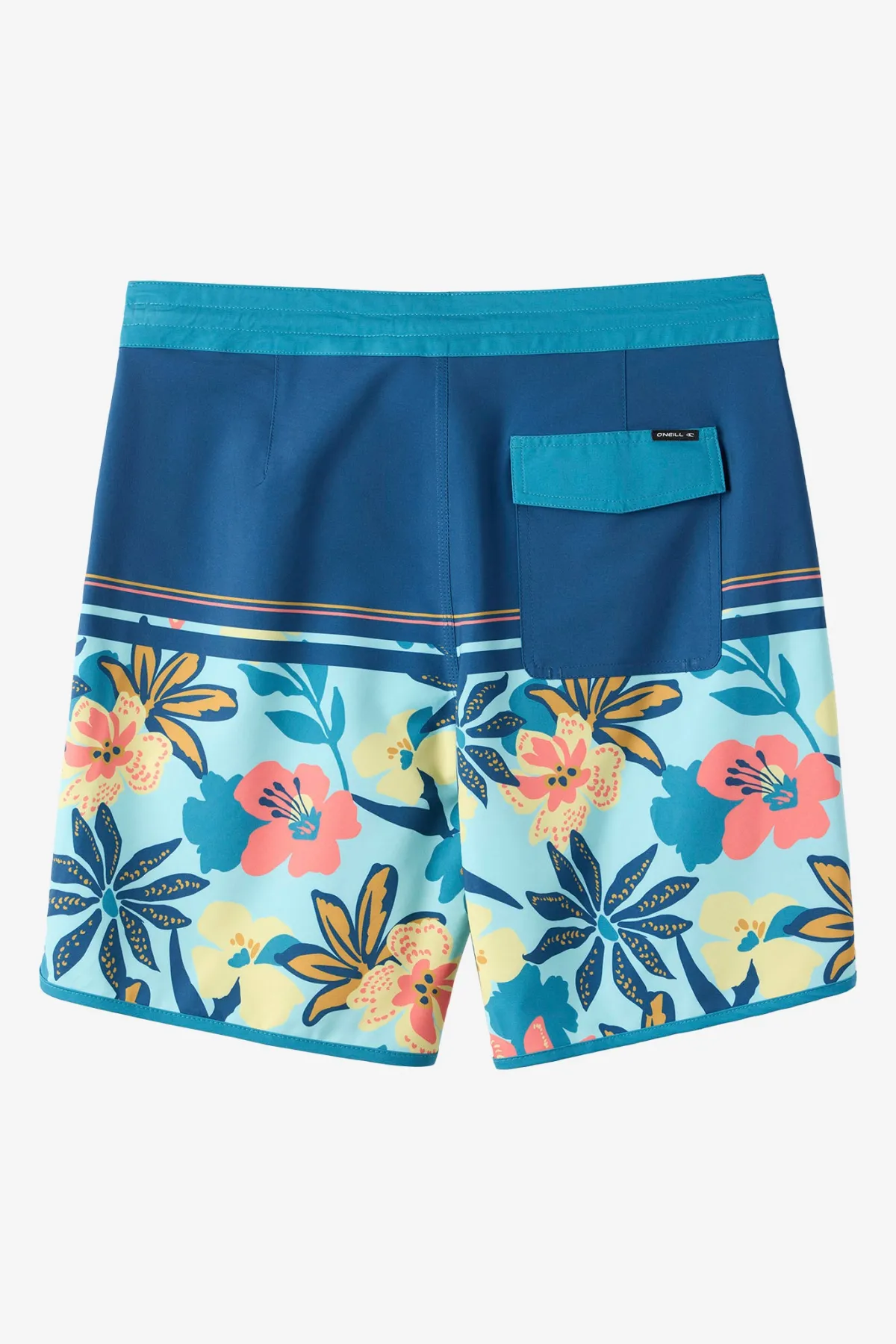 Short Length^O'Neill Cruzer Scallop 18" Boardshorts - | indigo