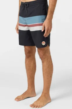 Mid Length^O'Neill Cruzer Stripe Scallop 18