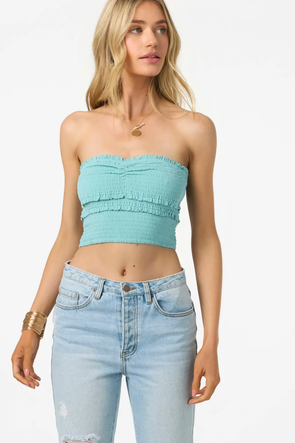 Tops^O'Neill Dedra Sleeveless Top nile blue