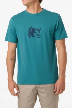 Tees & Tanks^O'Neill Distract Classic Tee Standard Fit Tee - | hydro