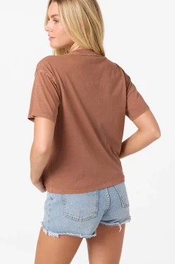 Graphic Tees & Tanks|New Arrivals^O'Neill Doodles Easy Tee carob brown