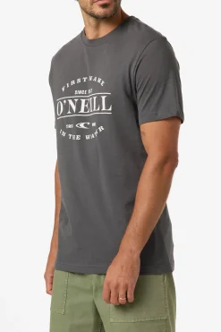 New Arrivals^O'Neill East Cliff Classic Tee dark shadow