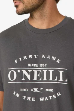 Tees & Tanks^O'Neill East Cliff Classic Tee Standard Fit Tee - | dark shadow