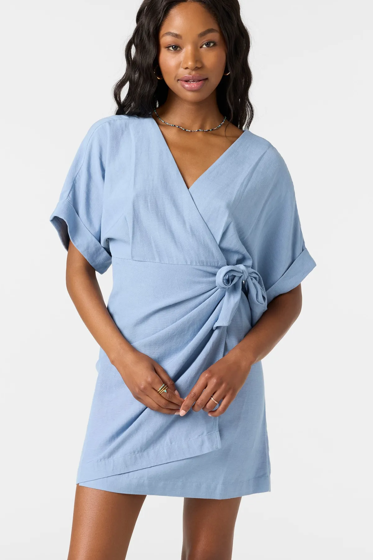 Dresses^O'Neill Emilee Mini Dress faded denim