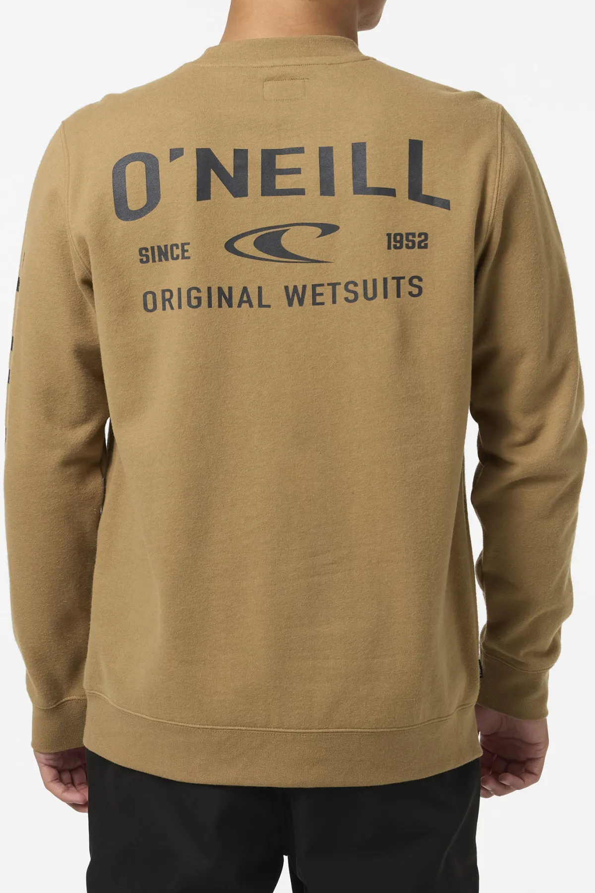 Hoodies & Fleece^O'Neill Fifty Two Cliffs Crew Crew Neck Fleece - | dark khaki