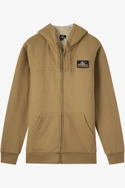 Hoodies & Fleece^O'Neill Fifty Two High Pile Zip Zip Fleece - | dark khaki