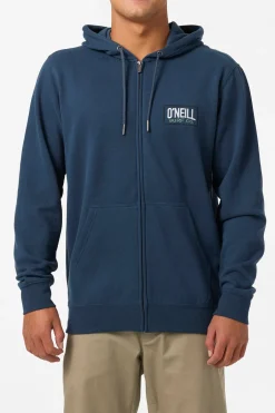 Hoodies & Fleece^O'Neill Fifty Two Zip Zip Fleece - | midnight navy