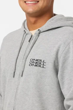 Hoodies & Fleece^O'Neill Fifty Two Zip Zip Fleece - | heather grey