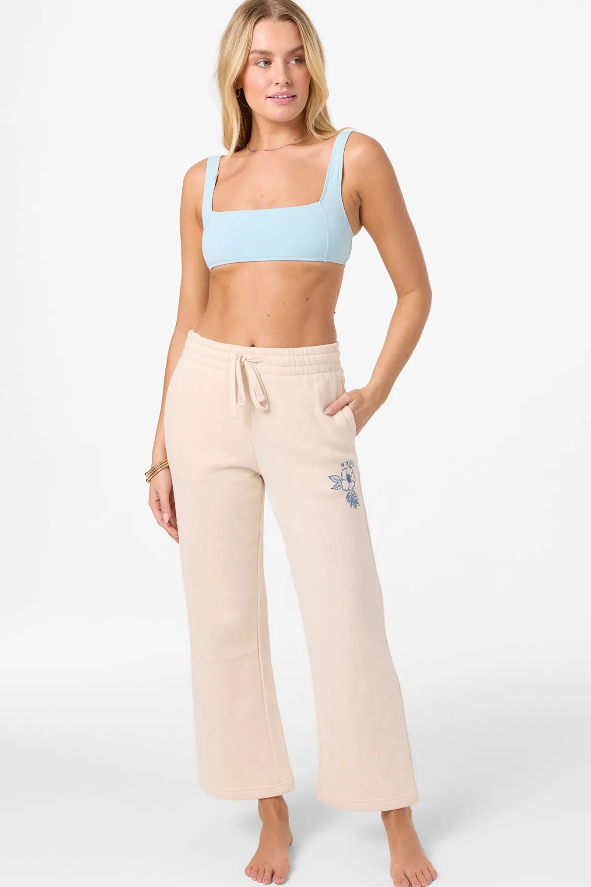 Bottoms^O'Neill Flora Weekends Pants - | tapioca