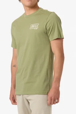 Tees & Tanks^O'Neill Foreman Classic Tee Standard Fit Tee - | oil green