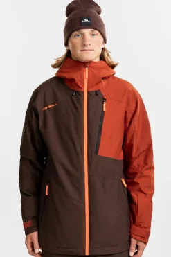Men's Sale^O'Neill Fwc Cruz Block Snow Jacket - | cof bn cb