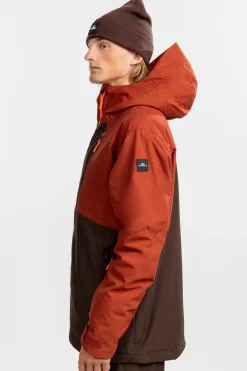 Snow Jackets^O'Neill FWC Cruz Block Snow Jacket cof bn cb