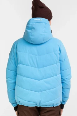 Snow Jackets^O'Neill FWC Cruz Hybrid Puffer Jacket blue poppy