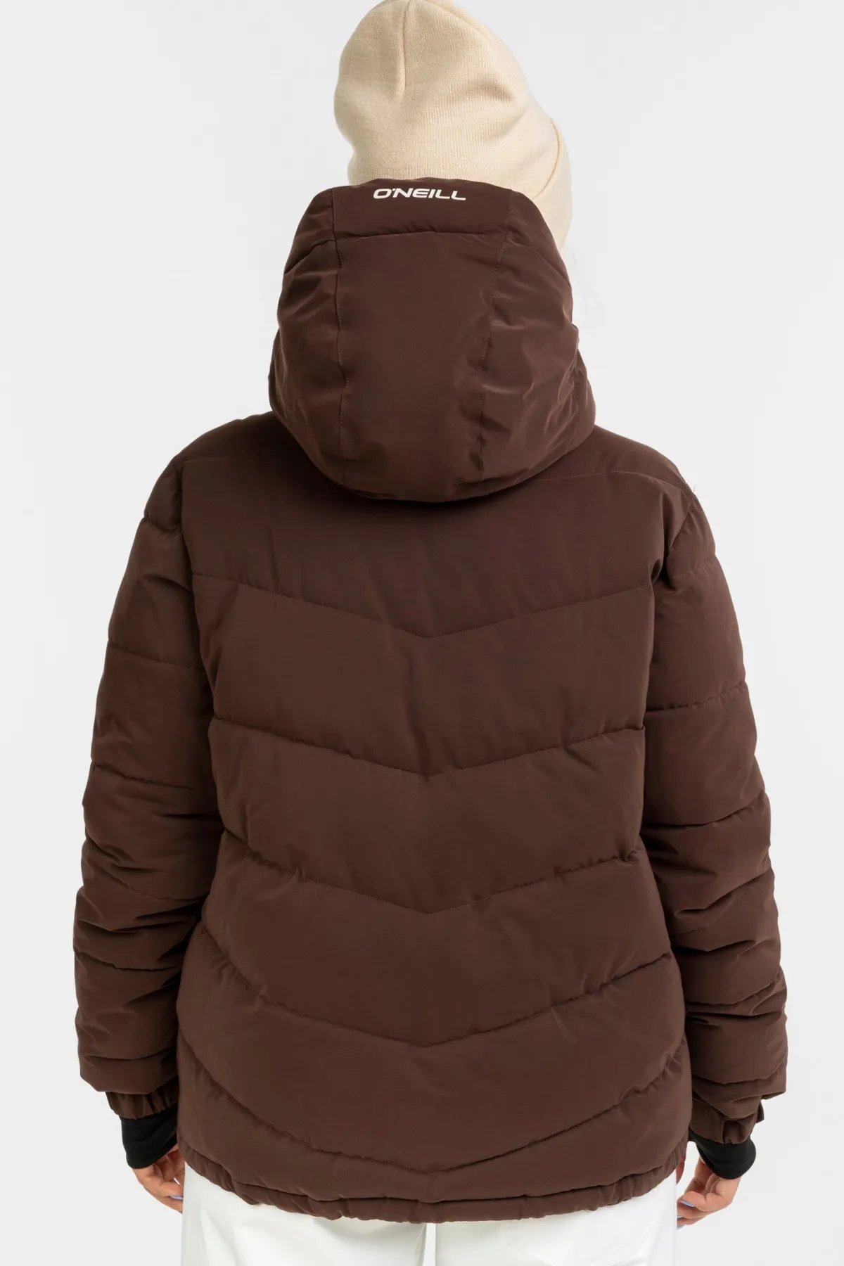 Snow Jackets^O'Neill FWC Cruz Hybrid Puffer Jacket coffee bea