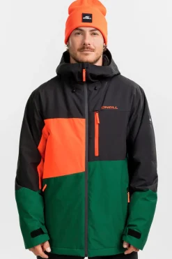 Men's Sale^O'Neill Fwc Cruz Triple Snow Jacket - | blk out cb