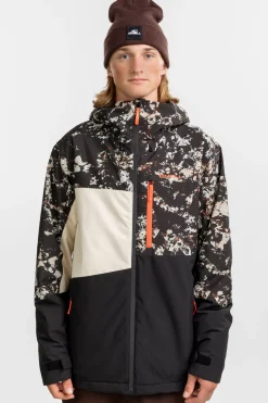 Men's Sale^O'Neill Fwc Cruz Triple Snow Jacket - | blk/beige