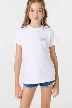 Tops & Tees^O'Neill Girl's Breezy UPF Top white